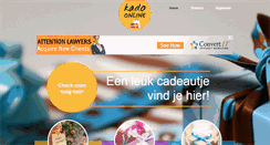 Desktop Screenshot of kado-online.be